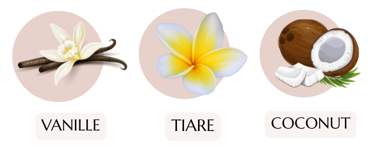 bougie parfumée artisanale frangipanier 200 ml