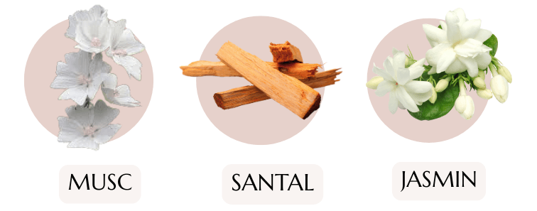 bougie parfumée artisanale musc 200 ml