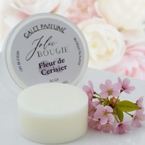 fondant parfumé artisanal fleur de cerisier 18 gr