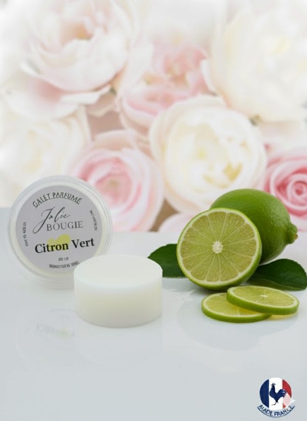 fondant artisanal parfumé citron vert 30 gr