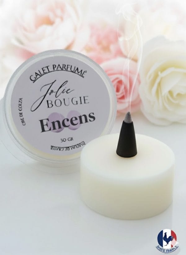 fondant parfumé artisanal encens 18 gr