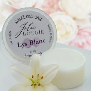 fondant parfumé artisanal lys blanc 30 gr