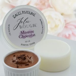 fondant artisanal parfumé mousse au chocolat 30 gr