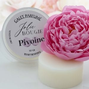 fondant parfumé artisanal pivoine 30 gr