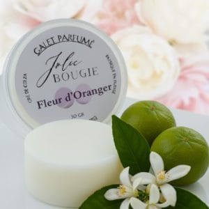 fondant parfumé artisanal fleur d'oranger 18gr