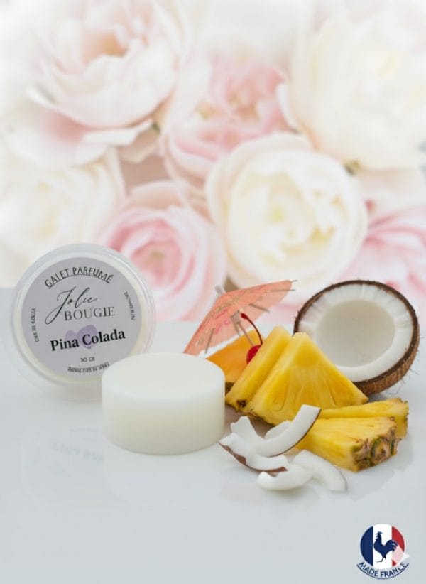 fondant parfumé artisanal piña colada 30 gr