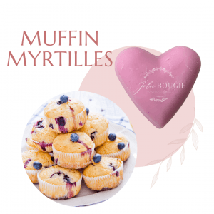 muffin aux myrtilles 18gr fondant parfumé