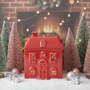 brûle parfum maison de noËl