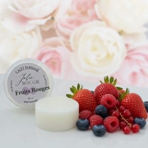 fondant artisanal parfumé fruits rouges 18 gr