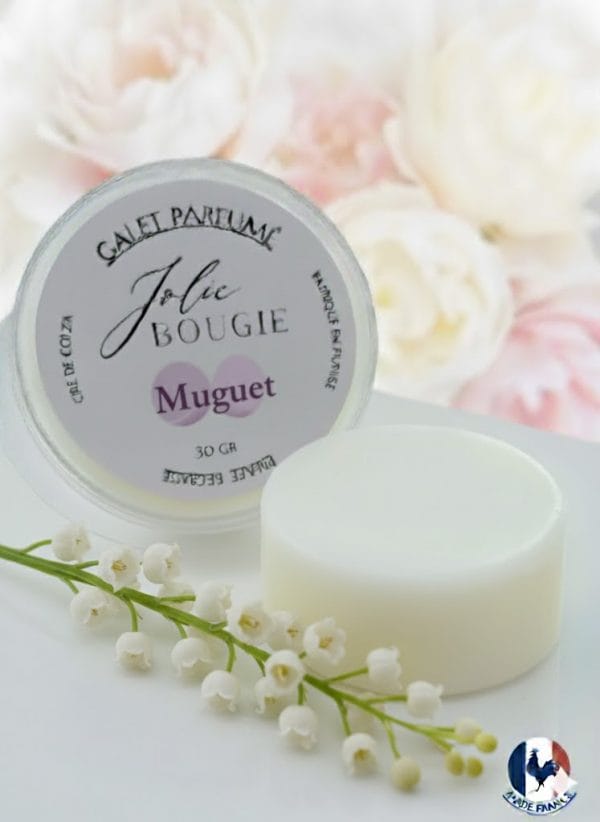 fondant artisanal parfumé muguet 30 gr