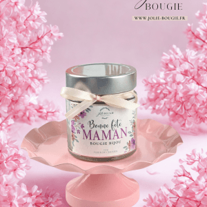 bougie bijou fête des mères 220ml fleur de cerisier