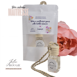 diffuseur de voiture cadeau fin d'année maîtresse 4ml