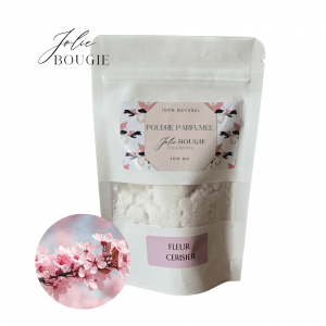 poudre parfumée pour aspirateur fleur de tiaré 100gr