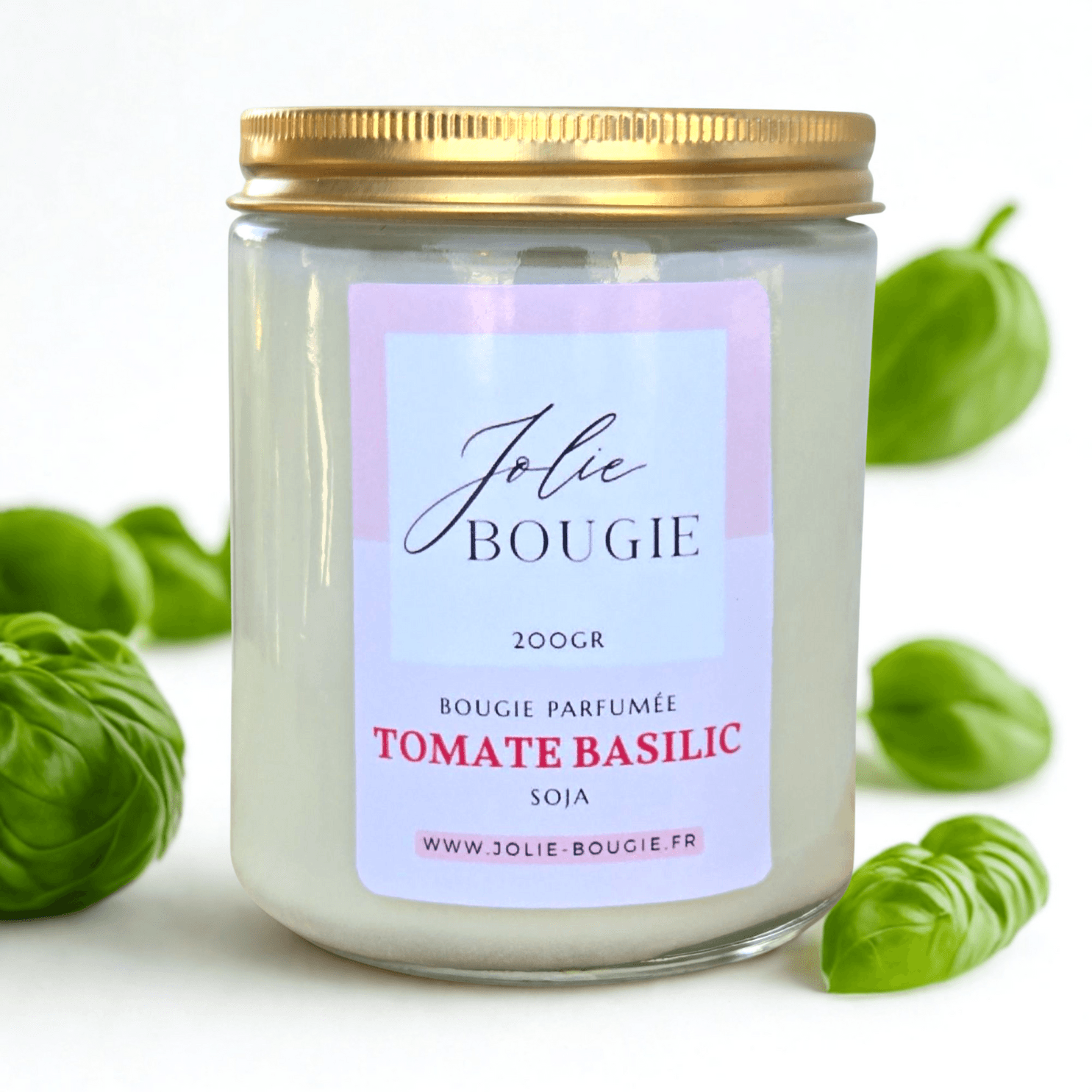 bougie parfumée tomate basilic 200 ml
