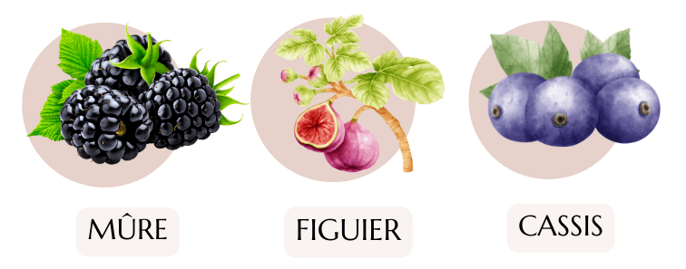 bougie parfumée mûre 200 ml