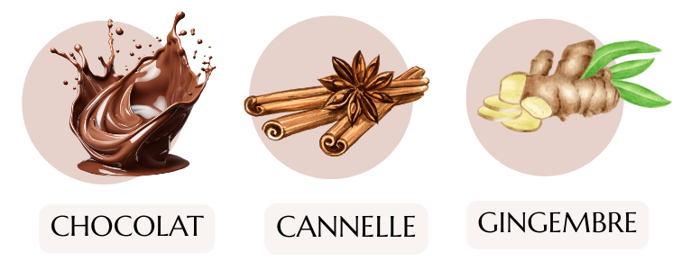 bougie artisanale bûche de noël 200ml