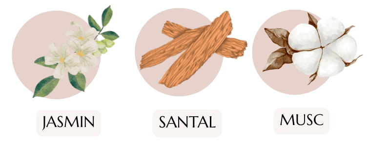 bougie parfumée jasmin