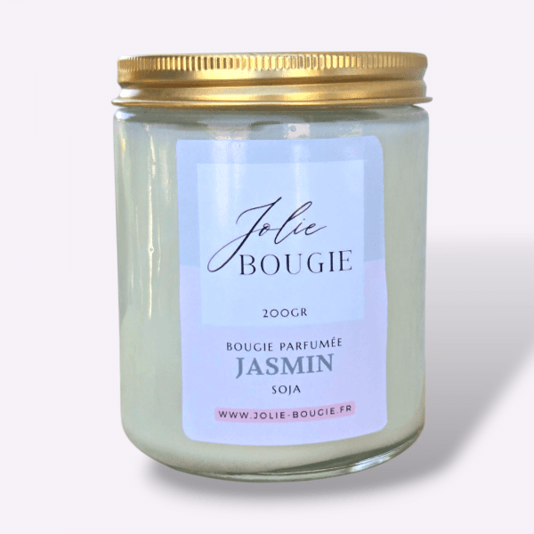 bougie parfumée jasmin