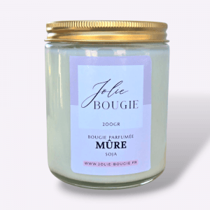 Bougie Parfumée Artisanale Fruitée Mûre 200 ml