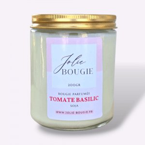 bougie parfumée tomate basilic 200 ml