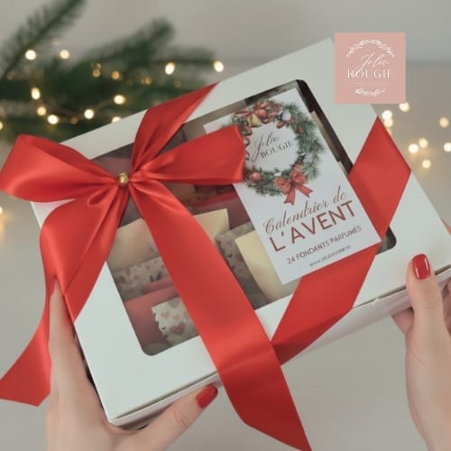 Calendrier de l'avent 24 fondants parfumés