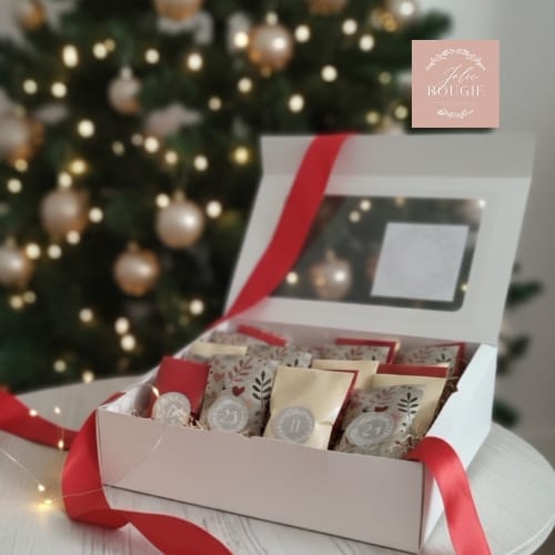 Calendrier de l'avent 24 fondants parfumés