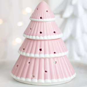 brûleur fondant parfumé "sapin rose"