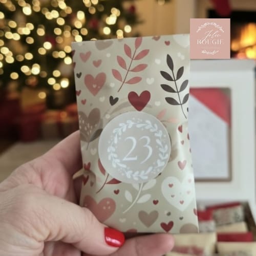 Calendrier de l'avent 24 fondants parfumés