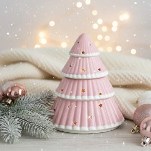 brûleur fondant parfumé "sapin rose"