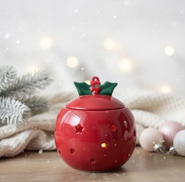 brûleur fondant parfumé "boule de noel"