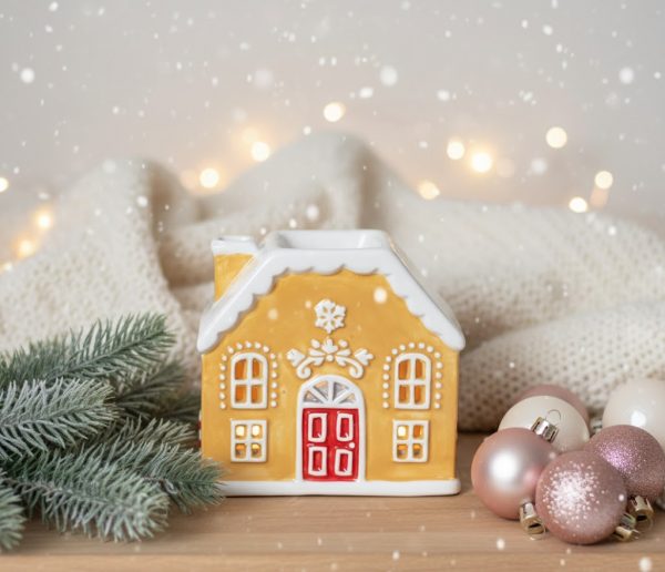 brûleur fondant parfumé "maison noel"